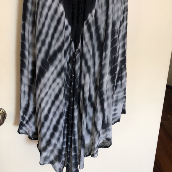 Tie Dye Black and White Dress. NWT - Picture 4 of 7